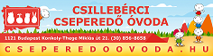 Csillebérci Cseperedő Óvoda - magánóvoda - magánbölcsőde - angol-magyar óvoda - egészséges életmódra nevelés